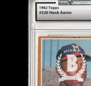 1962 Topps #320 Hank Aaron