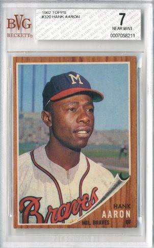 1962 Topps #320 Hank Aaron