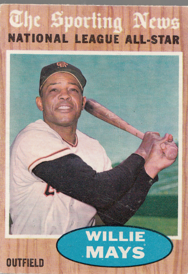 1962 Topps #395 Willie Mays AS