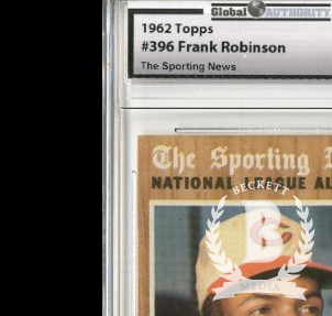 1962 Topps #396 Frank Robinson AS