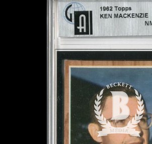 1962 Topps #421 Ken MacKenzie
