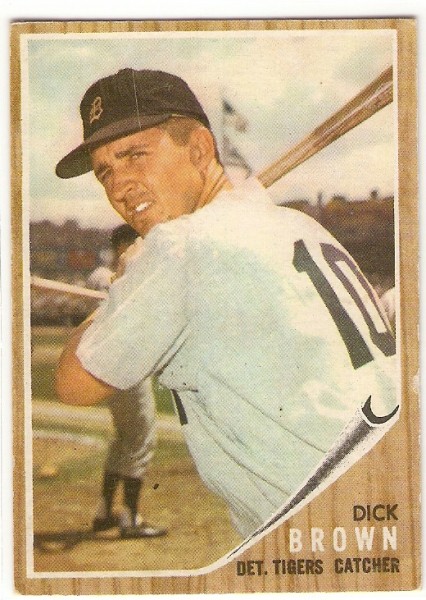 1962 Topps #438 Dick Brown