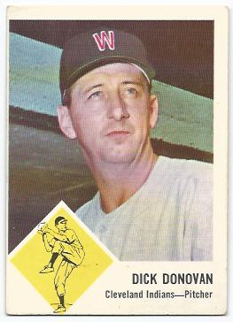 1963 Fleer #11 Dick Donovan