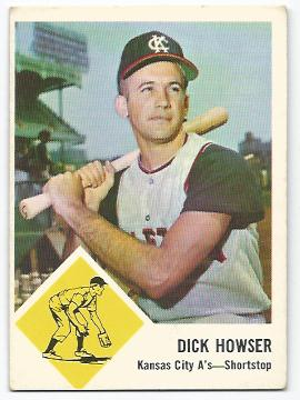 1963 Fleer #15 Dick Howser