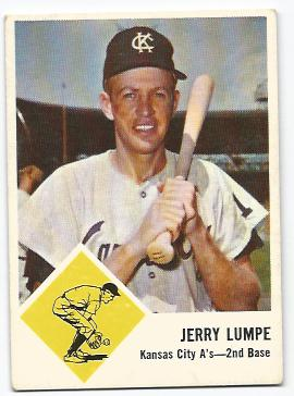 1963 Fleer #16 Jerry Lumpe