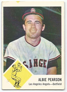 1963 Fleer #19 Albie Pearson
