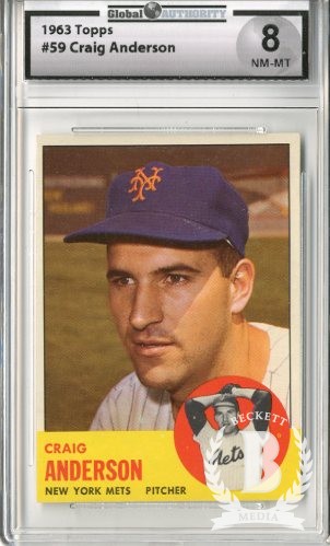1963 Topps #59 Craig Anderson