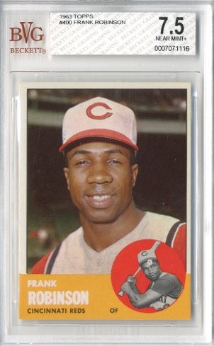 1963 Topps #400 Frank Robinson