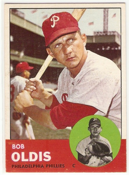 1963 Topps #404 Bob Oldis