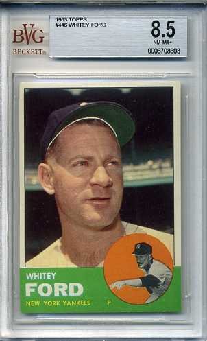 1963 Topps #446 Whitey Ford