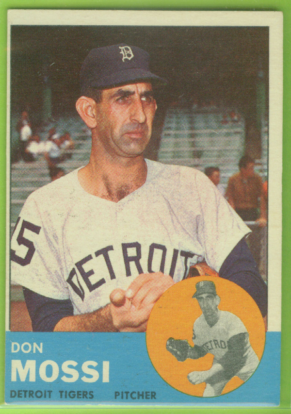 1963 Topps #530 Don Mossi