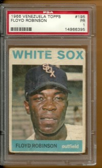 1964 Topps Venezuelan #195 Floyd Robinson front image
