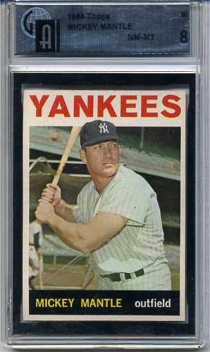 1964 Topps #50 Mickey Mantle