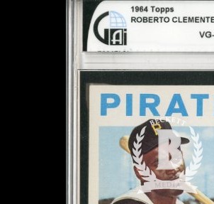 1964 Topps #440 Roberto Clemente UER/1960 Pittsburfh
