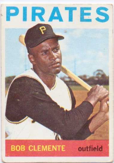 1964 Topps #440 Roberto Clemente UER/1960 Pittsburfh