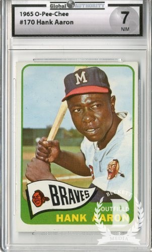 1965 O-Pee-Chee #170 Hank Aaron