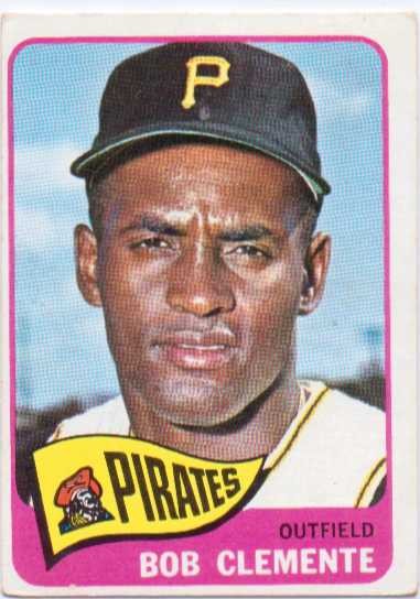 1965 Topps #160 Roberto Clemente UER (1960 Pittsburfh)