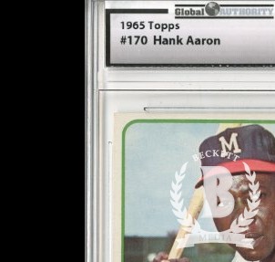 1965 Topps #170 Hank Aaron