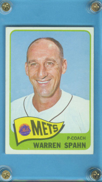 1965 Topps #205 Warren Spahn