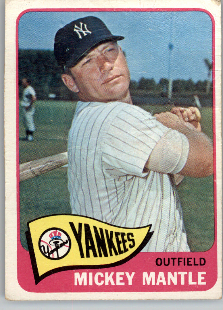 Topps Mickey Mantle Ebay