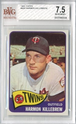 1965 Topps #400 Harmon Killebrew