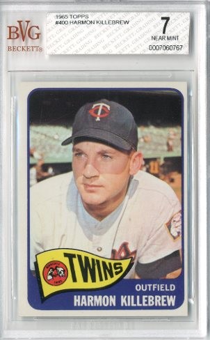 1965 Topps #400 Harmon Killebrew