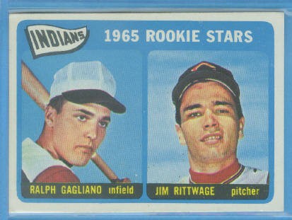 1965 Topps #501 Rookie Stars/Ralph Gagliano RC/Jim Rittwage RC