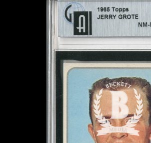 1965 Topps #504 Jerry Grote