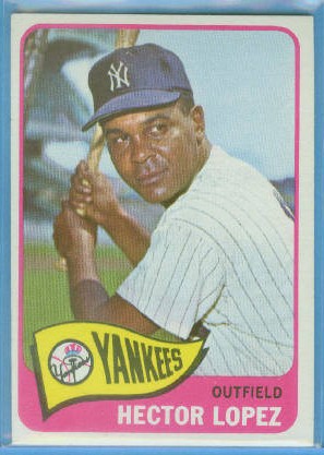 1965 Topps #532 Hector Lopez