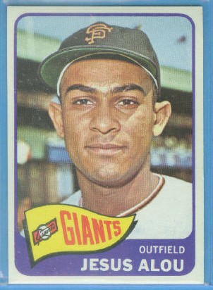 1965 Topps #545 Jesus Alou SP