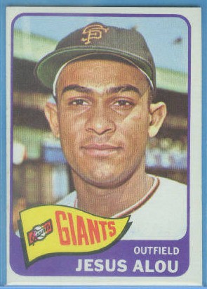 1965 Topps #545 Jesus Alou SP
