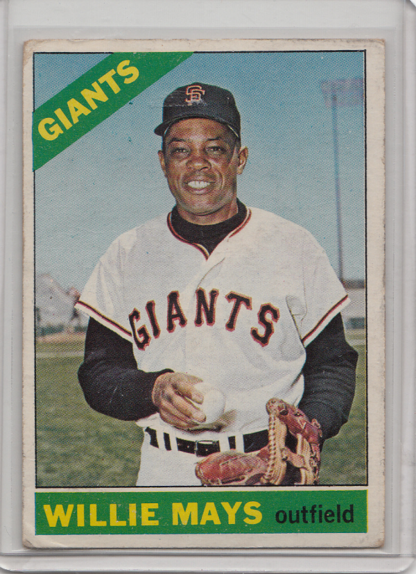 1966 Topps #1 Willie Mays