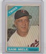 1966 Topps #3 Sam Mele MG