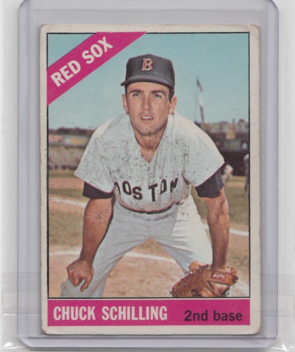 1966 Topps #6 Chuck Schilling