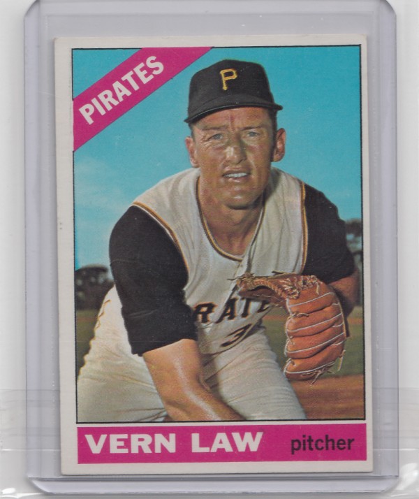 1966 Topps #15 Vern Law