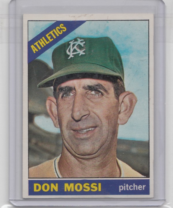 1966 Topps #74 Don Mossi
