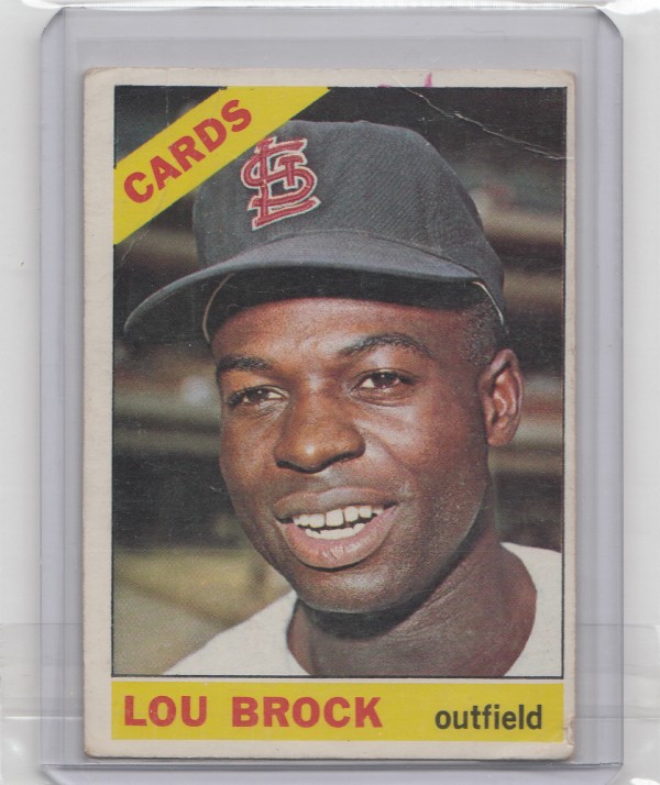 1966 Topps #125 Lou Brock