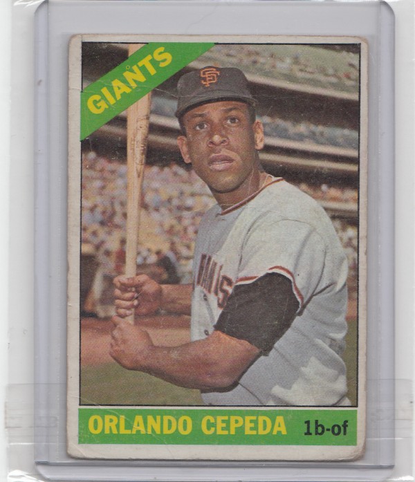 1966 Topps #132 Orlando Cepeda