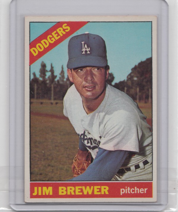 1966 Topps #158 Jim Brewer