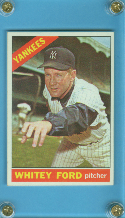 1966 Topps #160 Whitey Ford