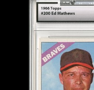 1966 Topps #200 Eddie Mathews