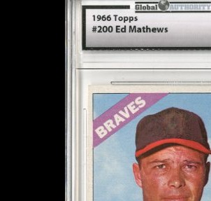 1966 Topps #200 Eddie Mathews