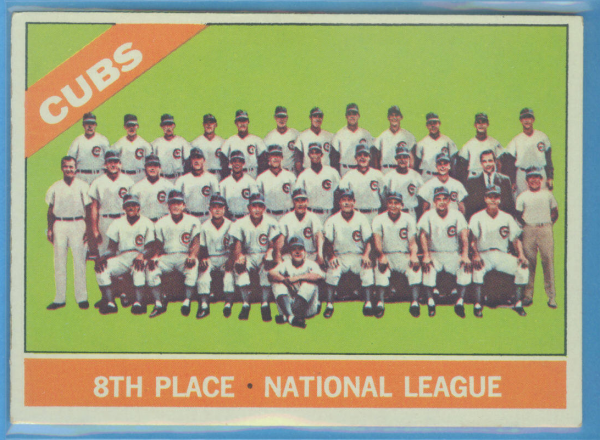 1966 Topps #204 Chicago Cubs TC