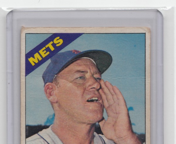 1966 Topps #341 Wes Westrum MG