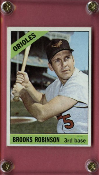 1966 Topps #390 Brooks Robinson