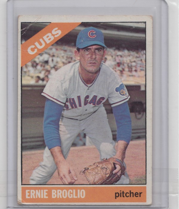 1966 Topps #423 Ernie Broglio