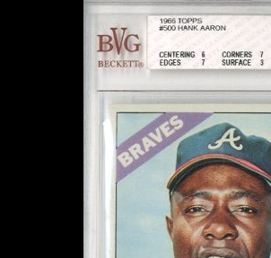 1966 Topps #500 Hank Aaron