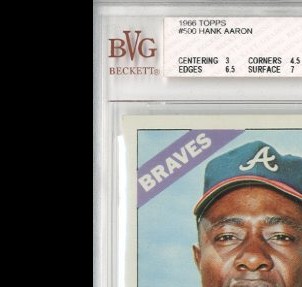 1966 Topps #500 Hank Aaron