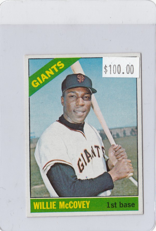 1966 Topps #550 Willie McCovey SP