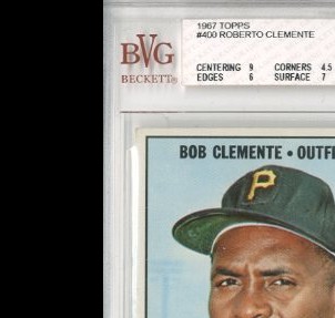 1967 Topps #400 Roberto Clemente DP